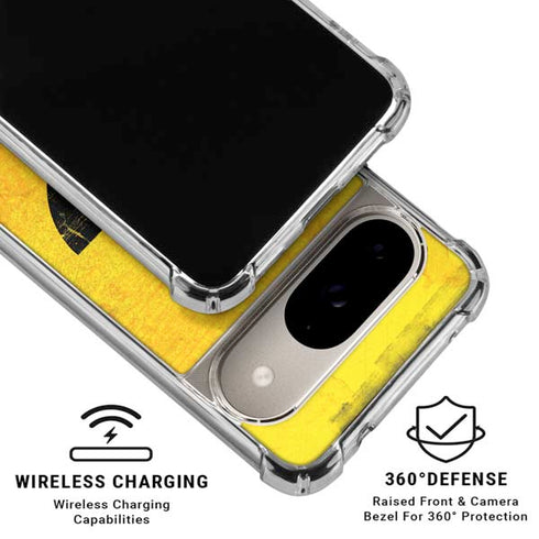 Radioactivity Large Google Pixel 10 Clear Case